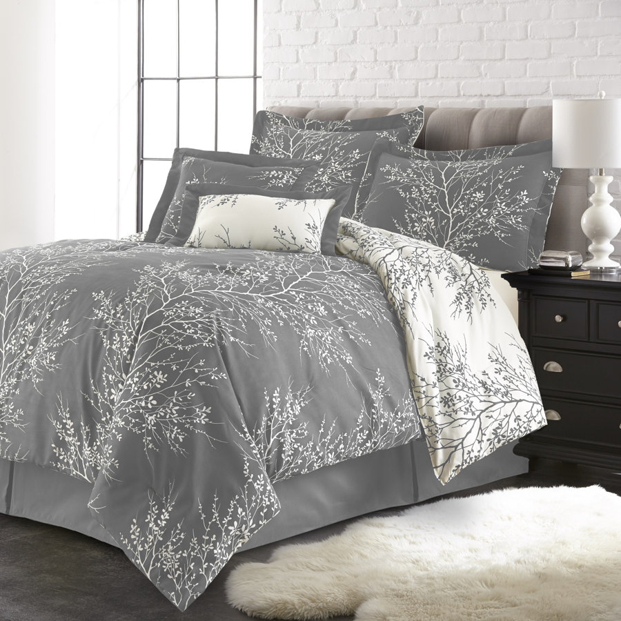 Foliage Reversible Comforter Set